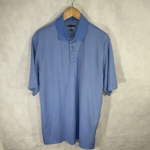 Pebble Beach Performance Polo Shirt Blue Size L